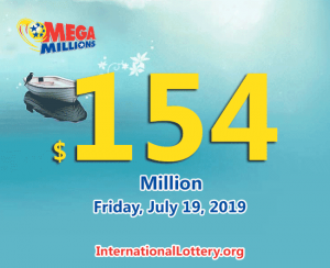 一名男子于2019年7月16日赢得了百万美元的Mega Million大奖。