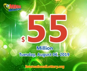 一名亚利桑那州男子赢得了100万美元；Mega Millions 奖金增至5500万美元。