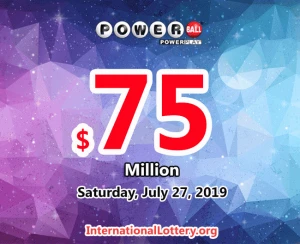 亚利桑那州的一名玩家赢得了100万美元，乐透头奖为7500万美元。